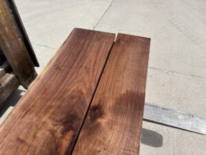 walnut lumber, hardwood lumber, premium walnut, unsteamed walnut