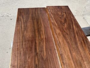 walnut tabletop, hardwood lumber, wide unsteamed walnut