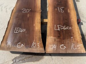 live edge walnut slabs, unsteamed walnut, hardwood lumber
