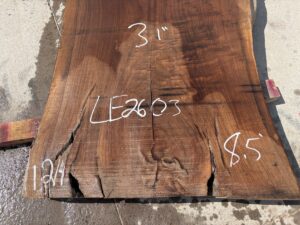 live edge walnut slab, bar tops, unsteamed walnut