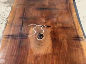 live edge walnut slab, bar tops, unsteamed walnut