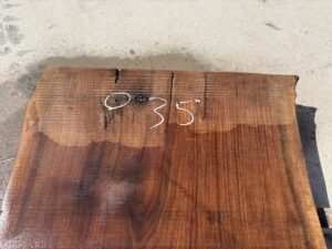 live edge walnut slab, bar tops, unsteamed walnut