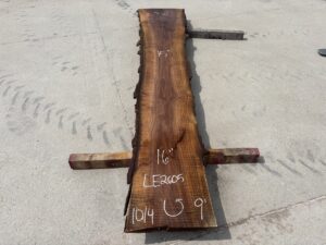 live edge walnut slab, unsteamed walnut, premium lumber