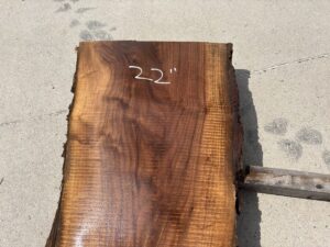 live edge walnut slab, unsteamed walnut, premium lumber
