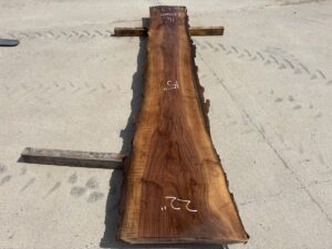 live edge walnut slab, unsteamed walnut, premium lumber