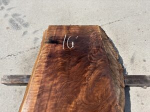 live edge walnut slab, figured walnut, walnut bar top, unsteamed walnut
