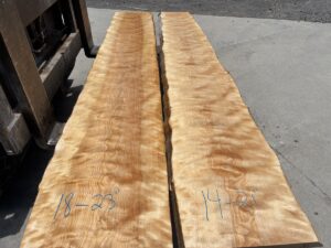 flame birch lumber, figured lumber, high quality lumber