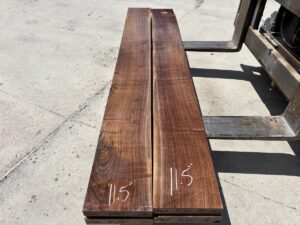 quartersawn walnut lumber, unsteamed walnut, premium hardwood