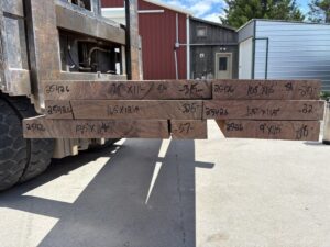 variegated walnut lumber, premium hardwood, unsteamed walnut