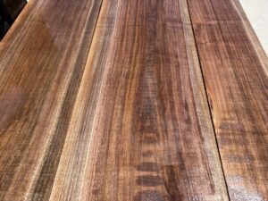 variegated walnut lumber, premium hardwood, unsteamed walnut