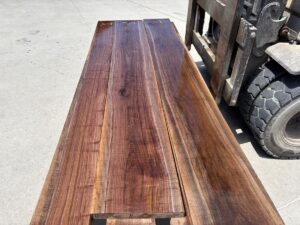 variegated walnut lumber, premium hardwood, unsteamed walnut
