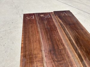 variegated walnut lumber, premium hardwood, unsteamed walnut