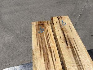 ambrosia maple lumber, premium lumber, rustic ambrosia maple lumber