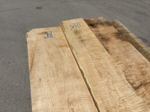 curly ambrosia maple lumber, rustic maple lumber, premium curly ambrosia maple