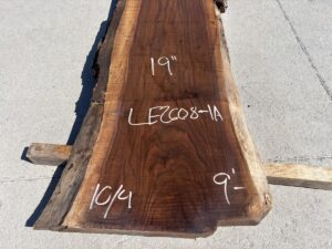 live edge walnut slab, unsteamed walnut, premium hardwood, bar top