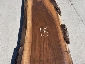 live edge walnut slab, unsteamed walnut, premium hardwood, bar top