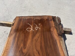 live edge walnut slab, unsteamed walnut, premium hardwood, bar top