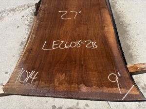 live edge walnut slab, unsteamed walnut, premium hardwood, bar top