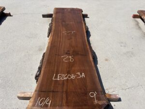 live edge walnut slab, unsteamed walnut, premium hardwood, bar top