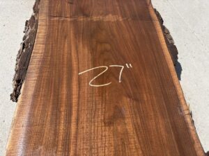 live edge walnut slab, unsteamed walnut, premium hardwood, bar top