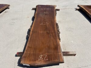 live edge walnut slab, unsteamed walnut, premium hardwood, bar top