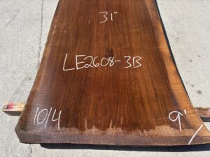 live edge walnut slab, unsteamed walnut, premium hardwood, bar top