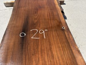 live edge walnut slab, unsteamed walnut, premium hardwood, bar top