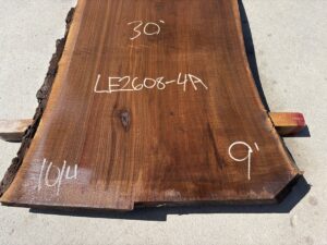 live edge walnut slab, unsteamed walnut, premium hardwood, bar top