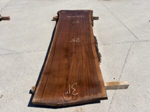 live edge walnut slab, unsteamed walnut, premium hardwood, bar top