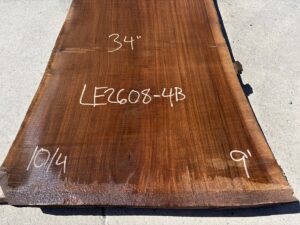 live edge walnut slab, unsteamed walnut, premium hardwood, bar top