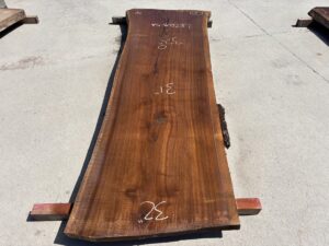 live edge walnut slab, unsteamed walnut, premium hardwood, bar top