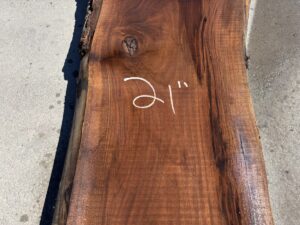 live edge walnut slab, premium hardwood, unsteamed walnut