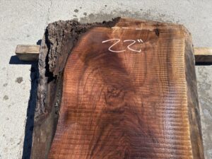 live edge walnut slab, premium hardwood, unsteamed walnut