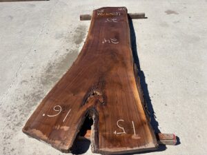 live edge walnut slab, premium hardwood, unsteamed walnut