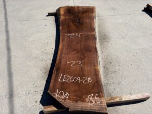 live edge walnut slab, premium hardwood, unsteamed walnut