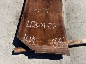 live edge walnut slab, premium hardwood, unsteamed walnut