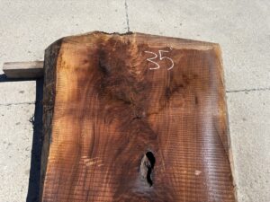 live edge walnut slab, premium hardwood, unsteamed walnut