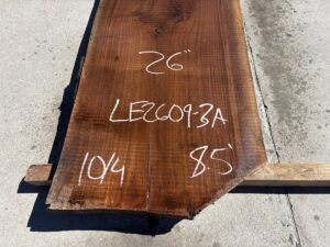 live edge walnut slab, premium hardwood, unsteamed walnut
