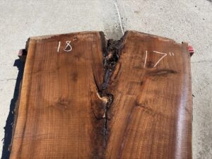 live edge walnut slab, premium hardwood, unsteamed walnut