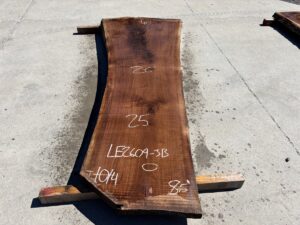 live edge walnut slab, premium hardwood, unsteamed walnut