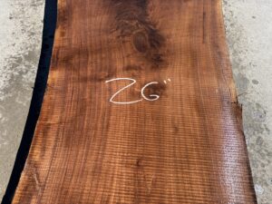 live edge walnut slab, premium hardwood, unsteamed walnut