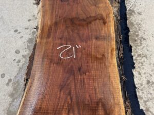 live edge walnut slab, unsteamed walnut, rustic walnut slab, premium hardwood