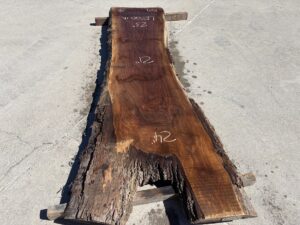 live edge walnut slab, unsteamed walnut, rustic walnut slab, premium hardwood