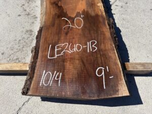live edge walnut slab, unsteamed walnut, rustic walnut slab, premium hardwood