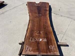 live edge walnut slab, unsteamed walnut, rustic walnut slab, premium hardwood