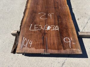 live edge walnut slab, unsteamed walnut, rustic walnut slab, premium hardwood