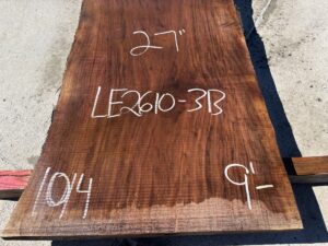 live edge walnut slab, unsteamed walnut, rustic walnut slab, premium hardwood