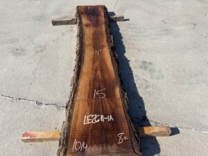live edge walnut slab, hardwood lumber, unsteamed walnut, premium lumber