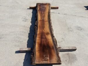 live edge walnut slab, hardwood lumber, unsteamed walnut, premium lumber