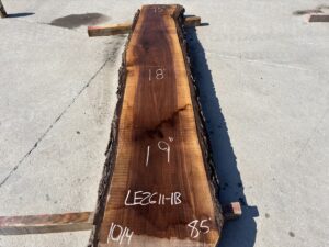 live edge walnut slab, hardwood lumber, unsteamed walnut, premium lumber